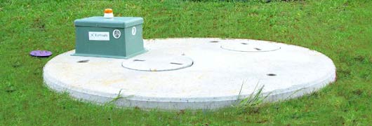 Earthsafe Aerated wastewater system